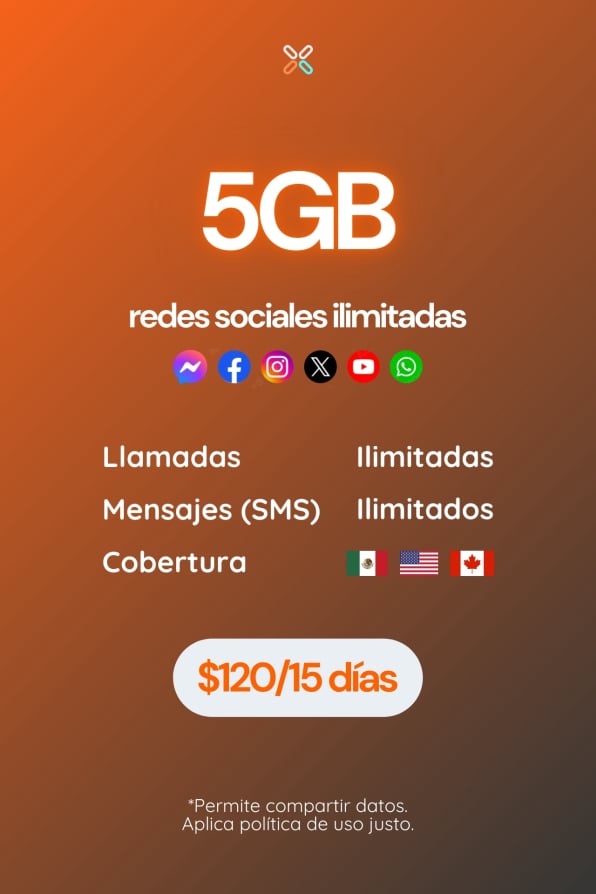 12GB Plan mensual